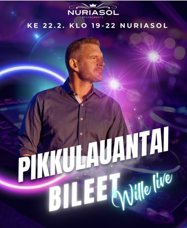 Pikkulauantai bileet Nuriasolissa - Costalla