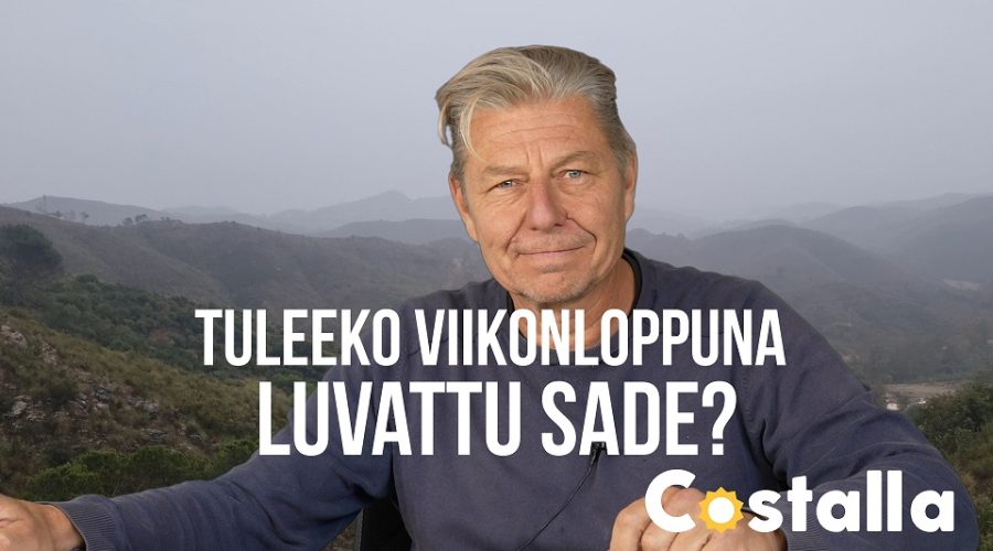 Tuleeko Espanjaan viikonloppuna luvattu sade?